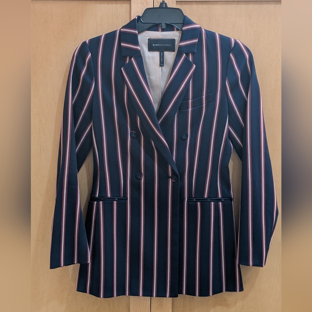 BGBGMaxAzria Pinstripe Blazer XS/XXS